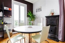 Weekly rental for 2 to 4 guests in a comfortable 2 room apartment at Montrouge near Paris at Porte d'Orléans