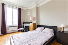 Family apartment rental for 4 in short term apartment at Montrouge at Porte d'Orléans near Paris