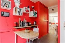Splendid 3 bedroom apartment Alésia quarter, Paris 14th near Denfert Rochereau w terrace