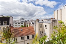 Weekly rental of 2 person duplex apartment with balcony at Nation in Paris 11th