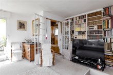 Rent furnished luxury apartment (duplex) by month or week, Nation Paris 11th arrondissement