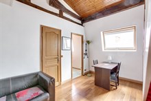 Monthly furnished rental for two large studio boulevard Haussman Paris eigth district 8th arrondissement