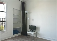 Furnished studio for 2 for rent short stay 17e Paris boulevard Pereire