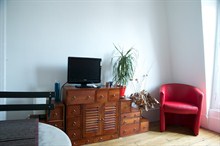 furnished apartment to rent short term on rue Pétion Paris 11th district
