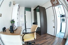 Short stay rental for 2 furnished Paris Batignolles 17th