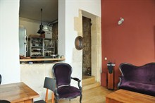 charming duplex to rent weekly 2 bedroom for 4 in Paris montmartre XVIII