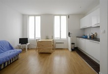 short term rental apartment for 3 guests, 270 sq ft, Paris 13th district