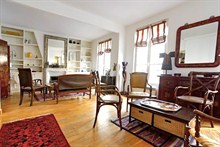 Furnished duplex to rent for the week 1200 sq ft rue Saint Charles Paris 15th district