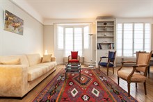 Furnished 2-room short-term rental for 4 in the Swiss Village, Paris 15th