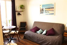 Getaway for 2 in a furnished studio apartment, rue des Patriarches, Paris 5th