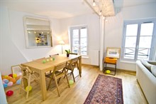 spacious apartment furnished 550 sq ft Avenue des Ternes Paris XVII