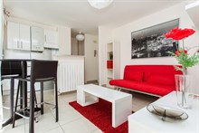 beautiful apartment with terrace to rent for the week, 334 sq ft, bastille paris 11th