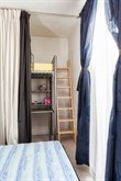 7-person vacation apartment for weekly or monthly rent on rue Francoeur, Paris 18th, 3 spacious rooms, furnished