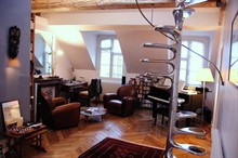 superb loft to rent weekly for 3 guests st germain des prés Paris VI