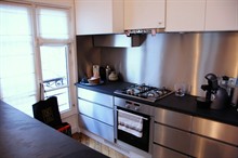 superb loft apartment to rent short term for 3 furnished and equipped Paris 6th