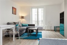 For rent: furnished studio apartment w/ bed and convertible couch comfortably sleeps 4 on rue Saint Jacques, Paris 5th