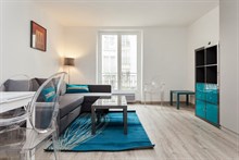 Turn-key studio apartment near Montparnasse, Paris 5th, available for business stays by the week or month