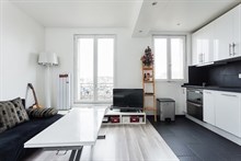 Turn-key apartment for short-term rental, 2 rooms, fully furnished, 2-4 person accommodation near Montparnasse Paris 14th
