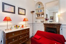 Studio flat rental for 2, short-term and fully furnished at Motte Picquet Grenelle, Paris 15th