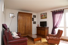 6-month + rental, furnished 3-room apartment with 2 double bedrooms, Kremlin Bicetre near Paris
