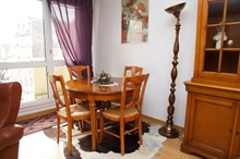 Short-term apartment rental for 4 w/ 2 spacious double rooms, Kremlin Bicetre near Paris