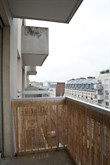 Short-term 3-room apartment rental sleeps 2 or 4, 3 sleeping surfaces and balcony at Paris 19th