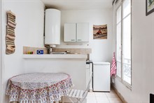 Authentic Parisian stay in flat for 2 to 4 guests with double bed and fold-out couch near Place de la Republique, Paris 10th
