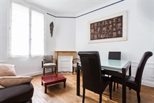Furnished 2-bedroom flat near Paris in Neuilly for 2 to 3 guests, perfect for holidays lasting several months