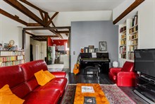 Vacation rental for family or friends with 2 rooms at Bastille, Paris 11th