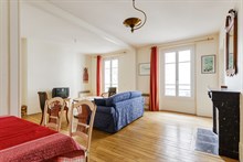 Turn-key apartment rental w/ 2 rooms L'Asile Popincourt Paris 11th