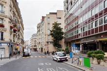 Modern, furnished large apartment in Paris 15th studio arrondissement near Eiffel Tower