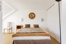 Modern, furnished large studio apartment in Paris 6th arrondissement near Luxembourg Gardens