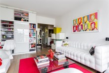 Romantic getaway in apartment for 2 with terrace, Near La Villette Paris 20th
