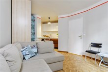 Distinctive Studio flat for 4 guests near Denfert Rochereau metro Paris 14th, short-term