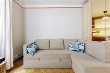 Romantic getaway in 2-person apartment in Paris 14th for weekly stays, Denfert Rochereau