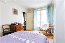A louer en courte durée à la semaine bel appartement de 2 pièces pour 4 à Daumesnil Paris 12ème