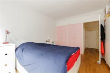 Location meublée de courte durée d'un appartement agréable avec 3 chambres avec terrasse à Alésia en face de Montsouris Paris 14ème arrondissement