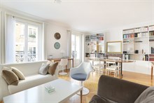 Location meublée en courte durée d'un appartement de standing de 3 pièces avec 2 chambres à Denfert Rochereau Paris 14ème