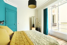 Location meublée mensuelle d'un F3 de standing avec 2 chambres doubles avenue de Saxe Paris 7ème