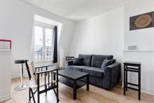 Location meublée mensuelle d'un appartement confortable pour 2 ou 4 personnes à République, Paris 11ème