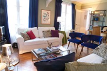 Location saisonnière d'un meublé pour 6 personnes Paris Pigalle rue de Condorcet