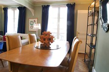 Appartement à louer meublé à la saison pour 6 personnes dans le 9ème arrondissement