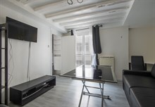 Appartement 2 pièces pour 2 personnes idéalement situé rue de Rivoli à Paris