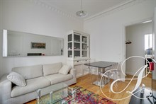 Location meublée mensuelle en temporaire d'un F3 confortable refait à neuf avec 2 chambres à Raspail Montparnasse Paris 14ème arrondissement