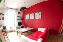 Studio meublé pour courte durée Paris 11ème arrondissement à Ménilmontant