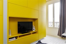 Studio elegante e di design in stile moderno da affittare mensilmente a Montsouris, 14° distretto di Parigi