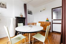 Monthly 2 room apartment for 4 at Montrouge near Paris at Porte d'Orléans