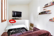 2 person duplex apartment for long term stays in Paris 15th arrondissement