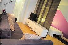 Furnished apartment rue Montorgueil Paris 2nd for the week for 2 or 4 guests