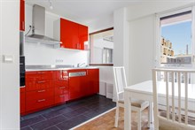 Business stays, short term rental of apartment for up to 4 people w/ balcony at Boucicaut, 15th arrondissement Paris